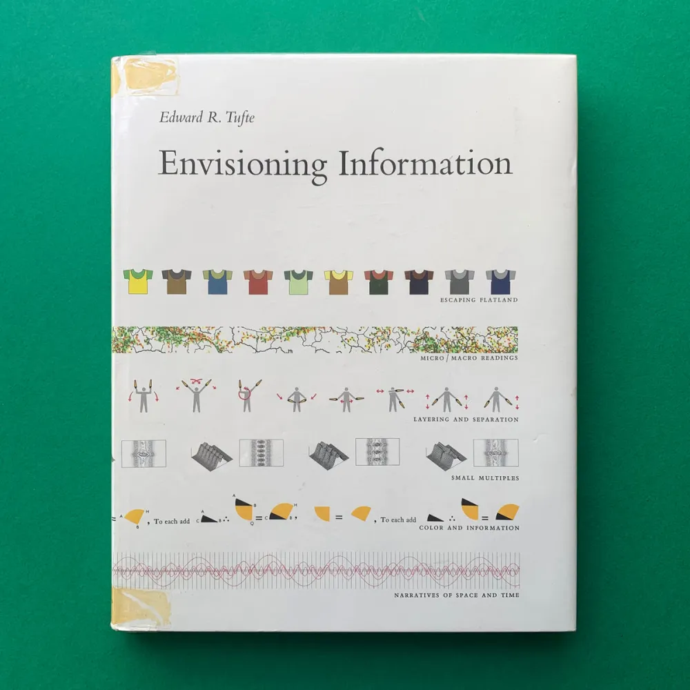 Cover of Edward Tufte’s Envisioning Information